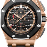 Audemars Piguet Royal Oak Offshore Chronograph 44mm Rose Gold Ceramic Black | 26401RO.OO.A002CA.02