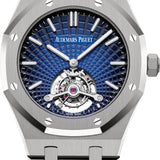 Audemars Piguet Royal Oak Tourbillon 41mm Extra-Thin Titanium Blue Dial | 26522TI.OO.1220TI.01