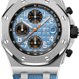 Audemars Piguet Offshore 42mm Chronograph Steel Ice Blue "Tiffany" Dial | 26238ST.OO.A340CA.01