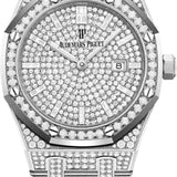 Audemars Piguet Royal Oak Quartz White Gold 33mm Diamond Pave | 67652BC.ZZ.1265BC.01