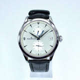 Jaeger-LeCoultre Master Hometime Q1628430 40MM White Full Set WARRANTY