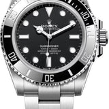 Rolex Submariner No Date Stainless Steel Black Dial 41mm - 124060