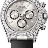 Rolex Cosmograph Daytona 40mm White Gold Diamond-Set Dial Oysterflex Bracelet Diamond-Set Bezel and Diamond-Set Lugs - 126539TBR