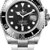 Rolex Submariner Date Stainless Steel 41mm Black Dial Watch - 126610LN