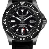 Breitling Superocean 44 Special Watch - Black Steel Case -  Dial - Black Diver Pro II Strap - M1739313/BE92/131S/M20SS.1