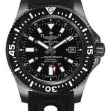 Breitling Superocean 44 Special Watch - Black Steel Case -  Dial - Black Ocean Racer II Strap - M1739313/BE92/227S/M20SS.1