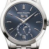 Patek Philippe Complications Day-Date Annual Calendar Moon Phases White Gold Blue Dial | 5396/1G-001