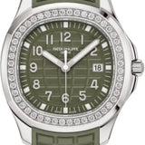 Patek Philippe Aquanaut Luce Stainless Steel Green Dial Diamond Bezel | 5267/200A-011