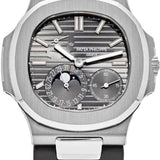 Patek Philippe Nautilus Moon Phases White Gold Slate Gray Dial | 5712G-001