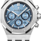 Audemars Piguet Royal Oak Chronograph White Gold 38mm Blue Dial - 26317BC.OO.1256BC.01