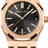 Audemars Piguet Royal Oak 41mm  Selfwinding "50th Anniversary" Rose Gold Black Dial 15510OR.OO.1320OR.02