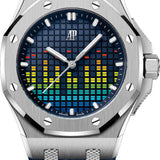 Audemars Piguet Offshore 37mm Music Edition Titanium Blue Dial - 77600TI.OO.A343CA.01