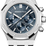 Audemars Piguet Royal Oak 38mm Chronograph Stainless Steel Blue Dial - 26715ST.OO.1356ST.01