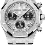 Audemars Piguet Royal Oak 41mm  Chronograph Frosted White Gold Grey Dial - 26240BC.GG.1324BC.01