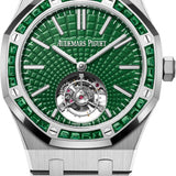 Audemars Piguet Royal Oak 41mm Selfwinding Flying Tourbillon Titanium Green Dial Emerald Bezel 26532IC.EE.1220TI.01