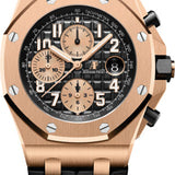 Audemars Piguet Royal Oak Offshore Selfwinding Chronograph Rose Gold Black Arabic Dial 42mm Automatic 26470OR.OO.A002CR.02