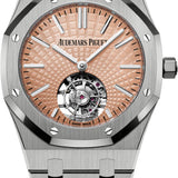 Audemars Piguet Royal Oak 41 mm Flying Tourbillon Titanium 41mm Salmon Dial - 26531TI.OO.1220TI.01