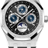 Audemars Piguet Royal Oak 41 mm Frosted Gold Perpetual Calendar "Japan" Black Dial - 26574BC.GG.1224BC.01