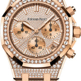 Audemars Piguet Royal Oak 41mm Chronograph Rose Gold/Diamond Paved Dial and Bracelet | 26242OR.ZZ.1322OR.02