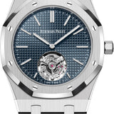 Audemars Piguet Royal Oak 39mm Flying Tourbillion Extra-Thin Stainless Steel Blue Dial | 26670ST.OO.1240ST.02