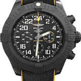 Breitling Avenger Hurricane Watch - 50mm Breitlight Case - Volcano Black Dial - Anthracite Yellow Military Rubber Strap - XB1210E4/BE89/257S/X20D.4